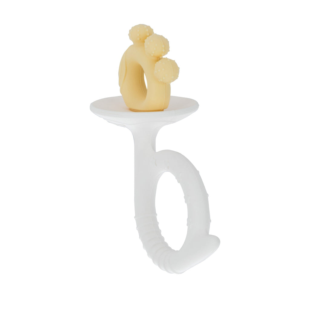 Wand and Tuba Teether Set | Pink & Yellow